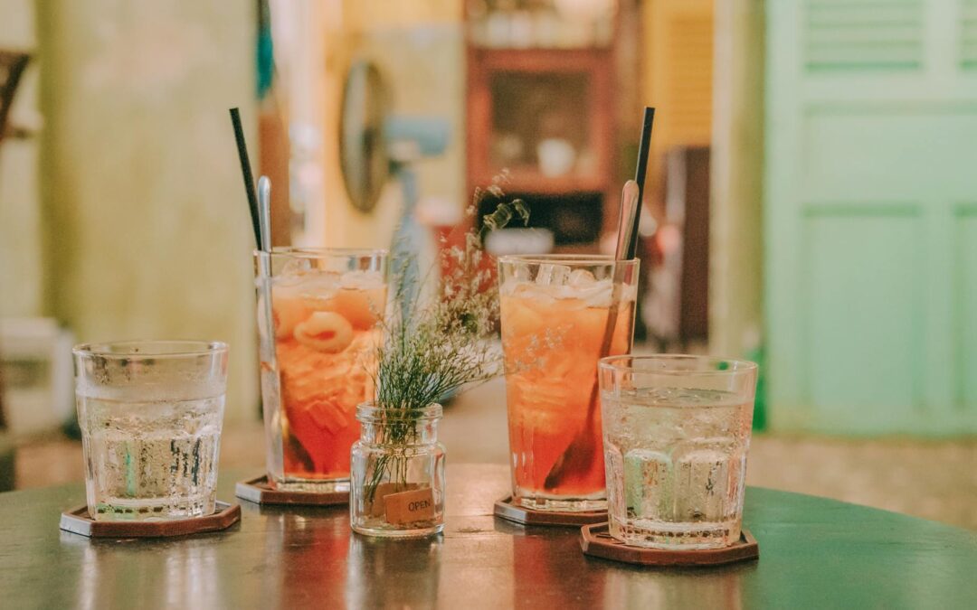 Rose & Lychee Fizz